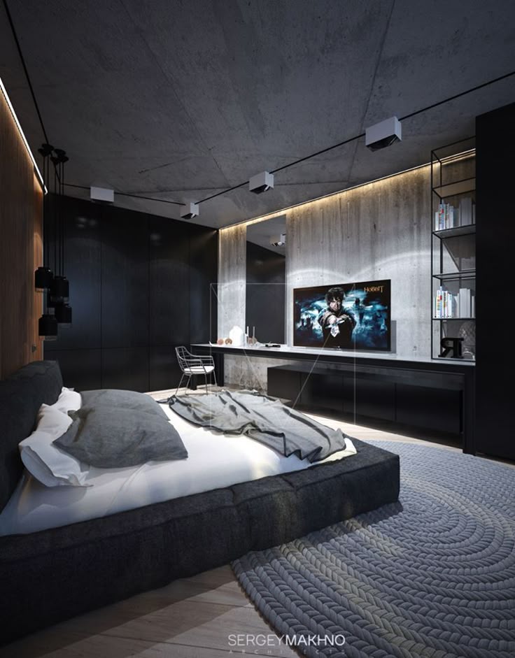 Cool bedroom setups for guys