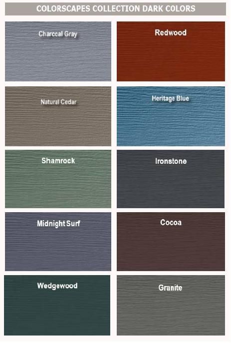 Can you paint vinyl siding a darker color