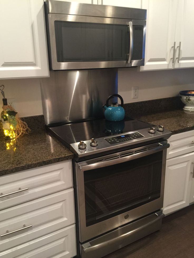 Backsplash for kitchen stoves