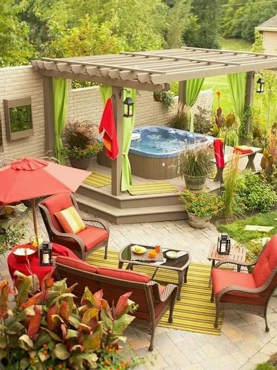 Small backyard retreat ideas