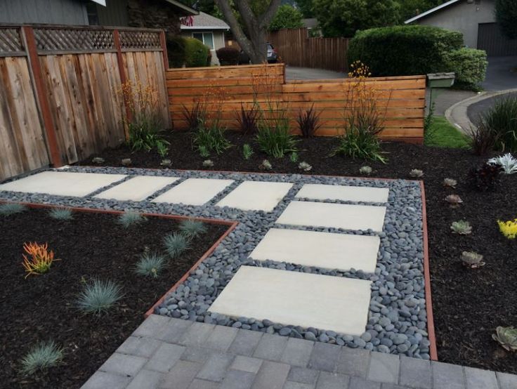 Front yard driveway landscaping ideas
