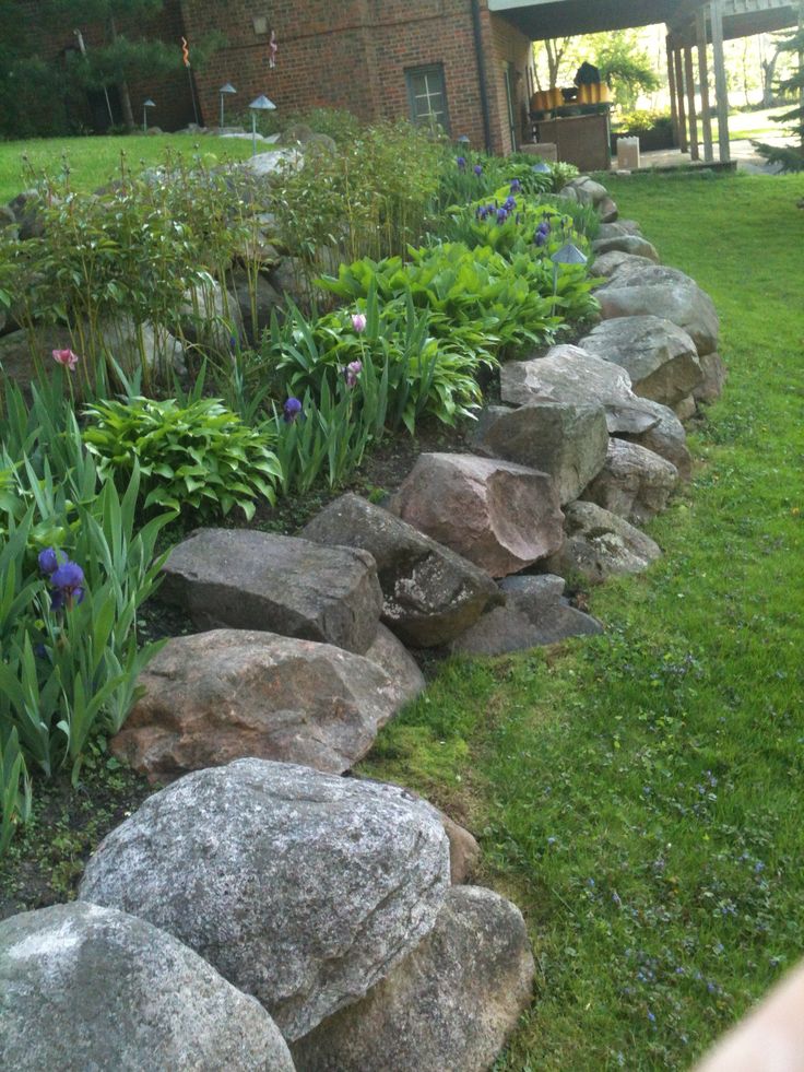 Rock garden backyard ideas