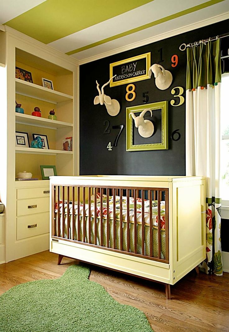 How to decorate a baby boys room