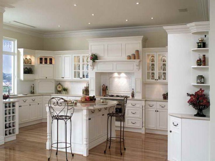 Country looking kitchens