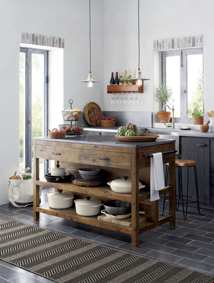 Country kitchen island ideas