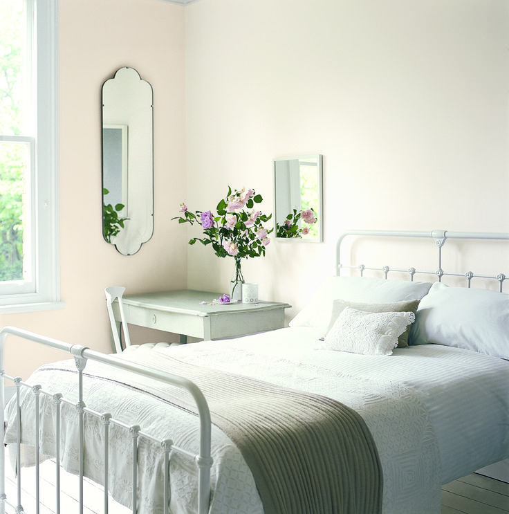 Cream colored rooms