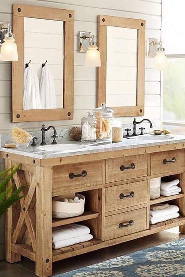 Country master bath ideas