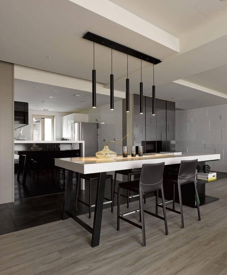 Elegant kitchen island lighting