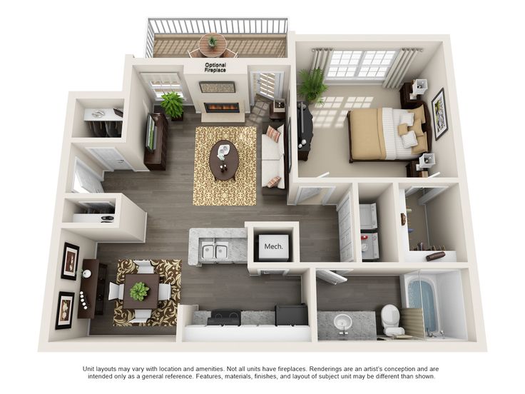 Living room layout for small apartment