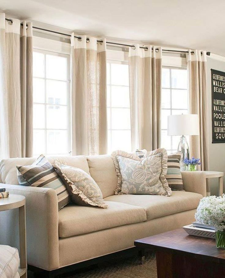 Curtain decorating ideas for living rooms