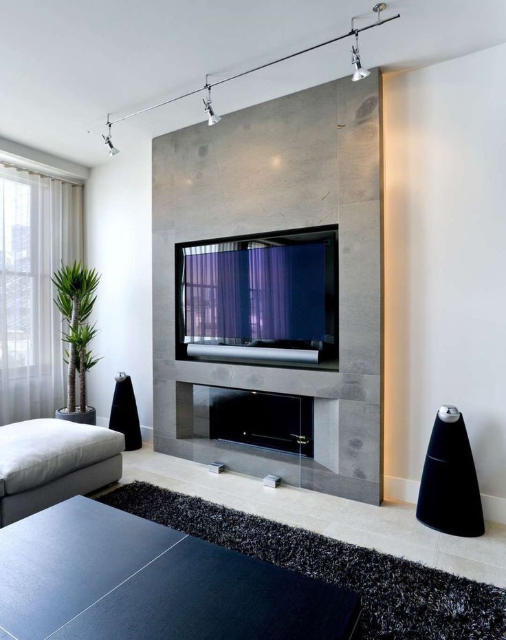 Design ideas for tv wall