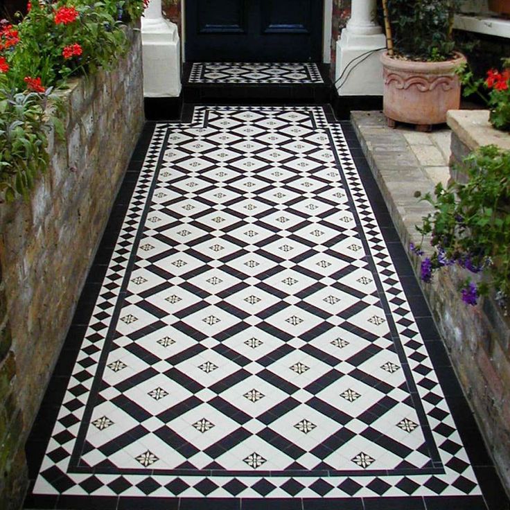 Cleaning old victorian floor tiles