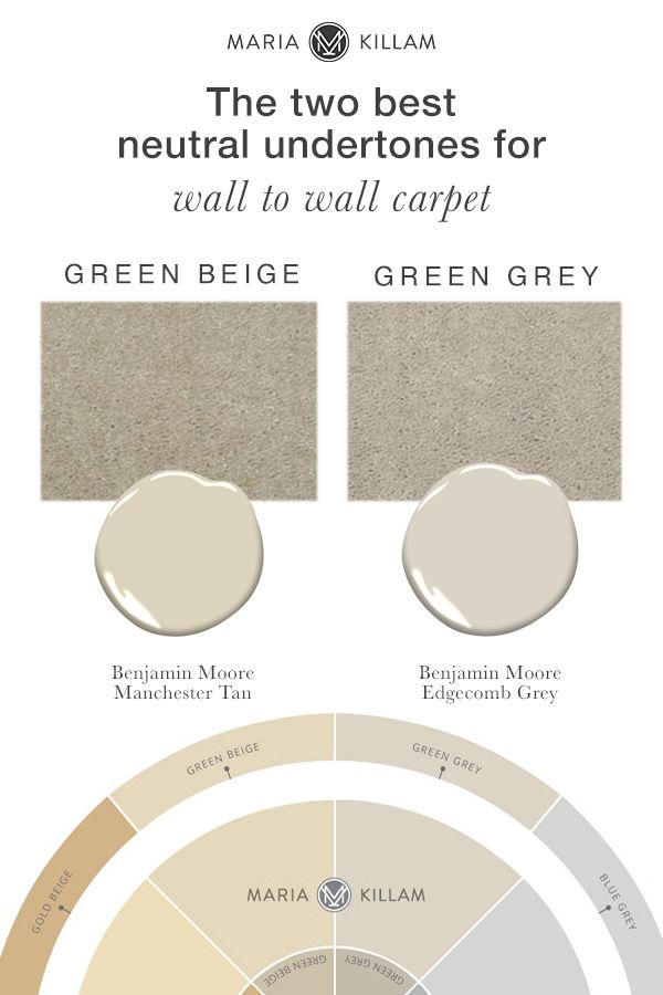 Neutral carpet color