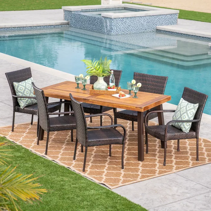 Acacia for outdoor furniture