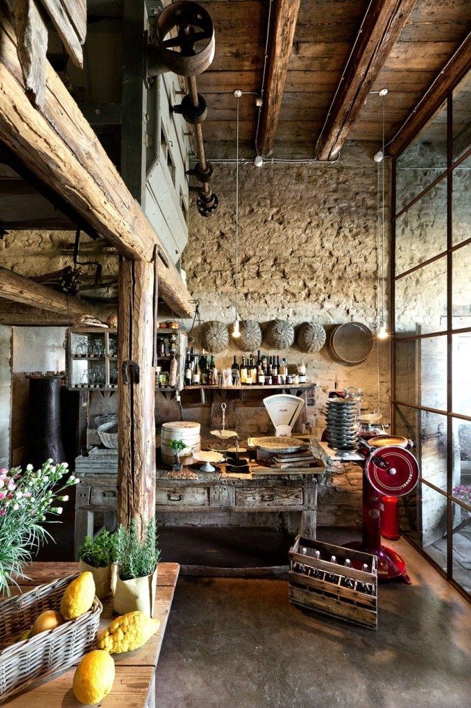 Rustic earthy home decor