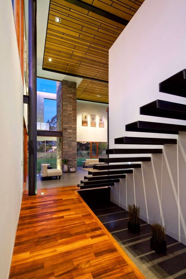 Stair landing design ideas