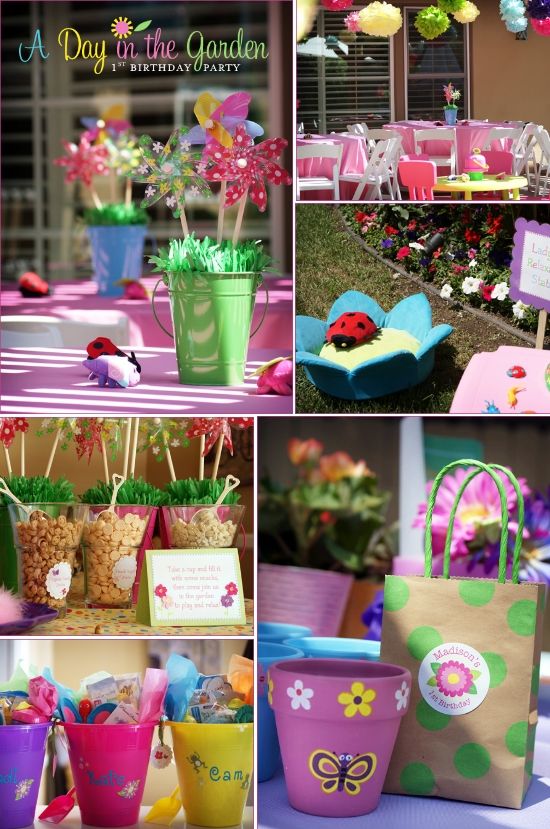 Ideas for a garden party theme