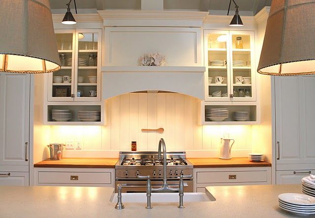 Light inside kitchen cabinet