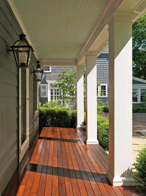 Front porch floor colors