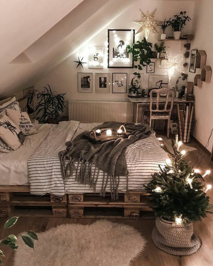 Small house bedroom