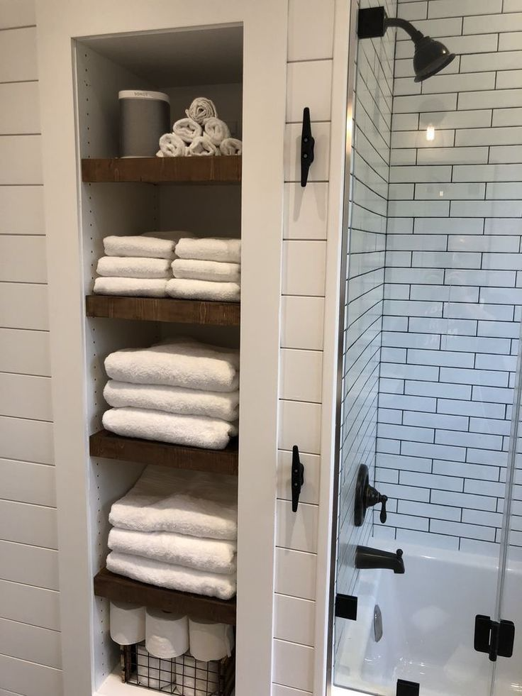 Built in shower storage ideas