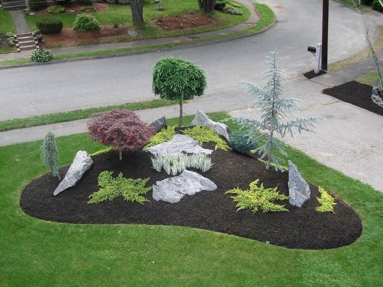 Landscaping ideas with small rocks