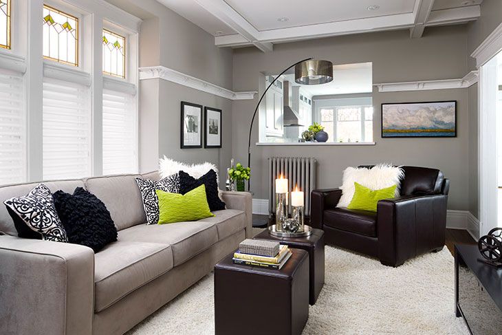 Grey neutral living room