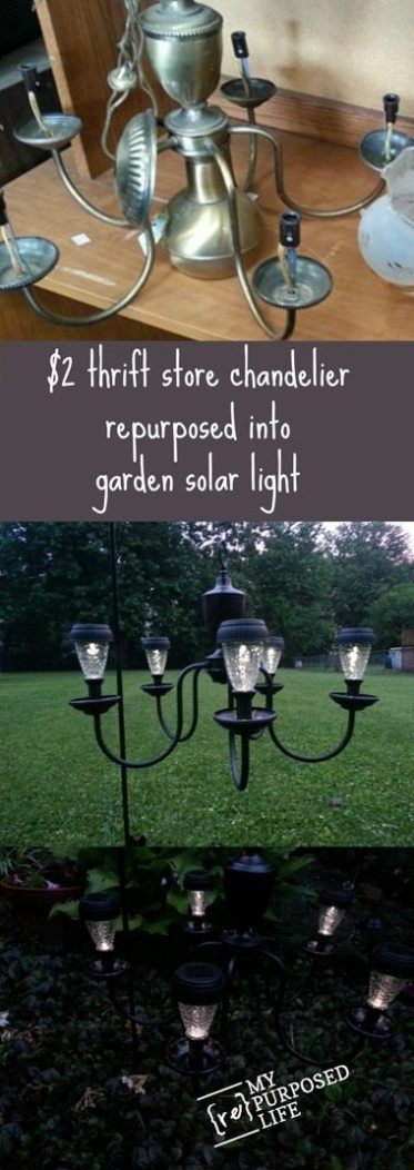 Solar garden light ideas