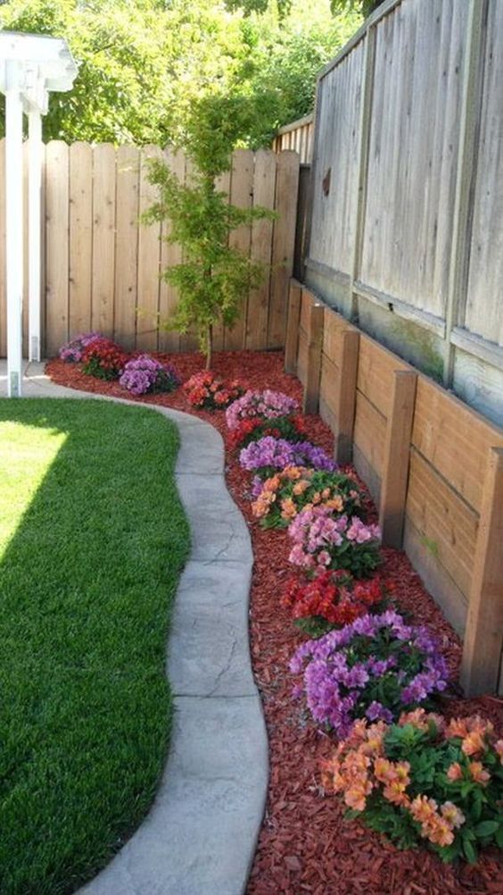 Wide front yard landscaping ideas