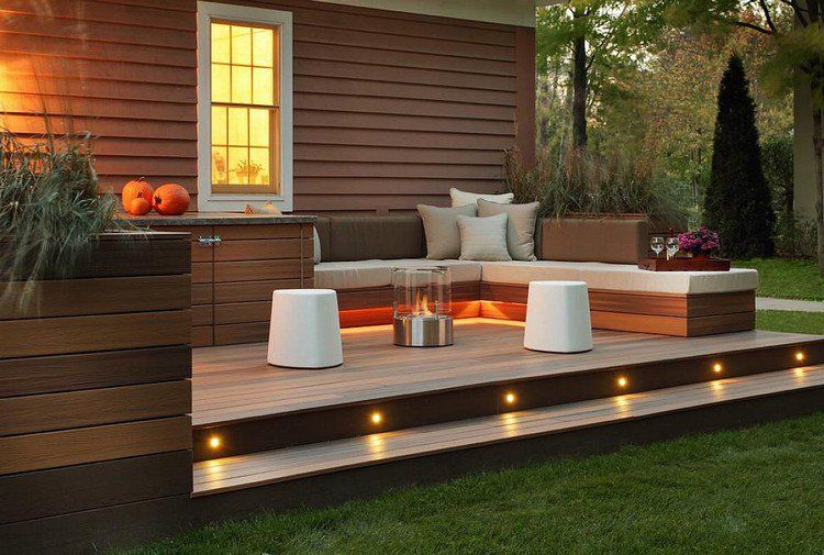 Deck lighting designs