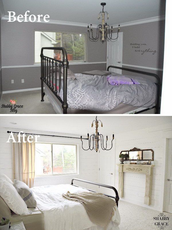 Make small bedroom look bigger