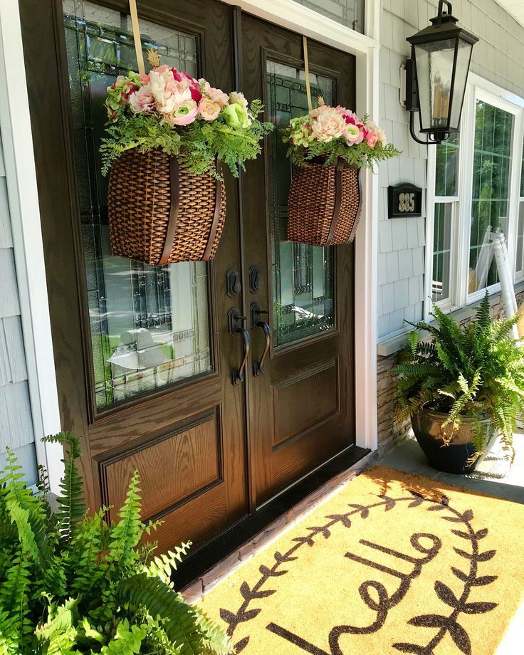 Decorating patio doors