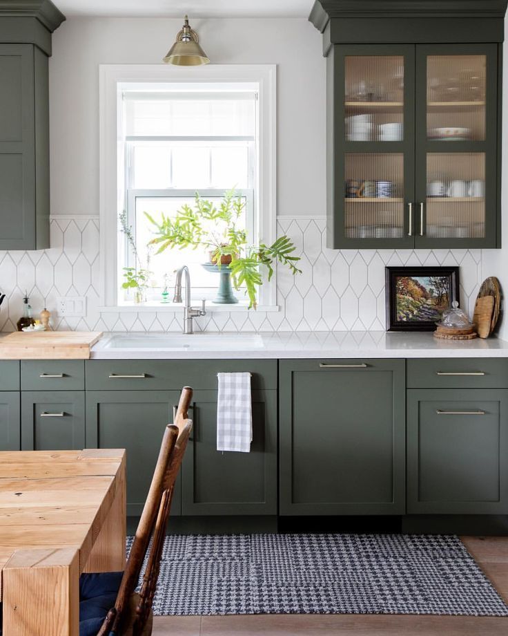 Simple small kitchen wall colors