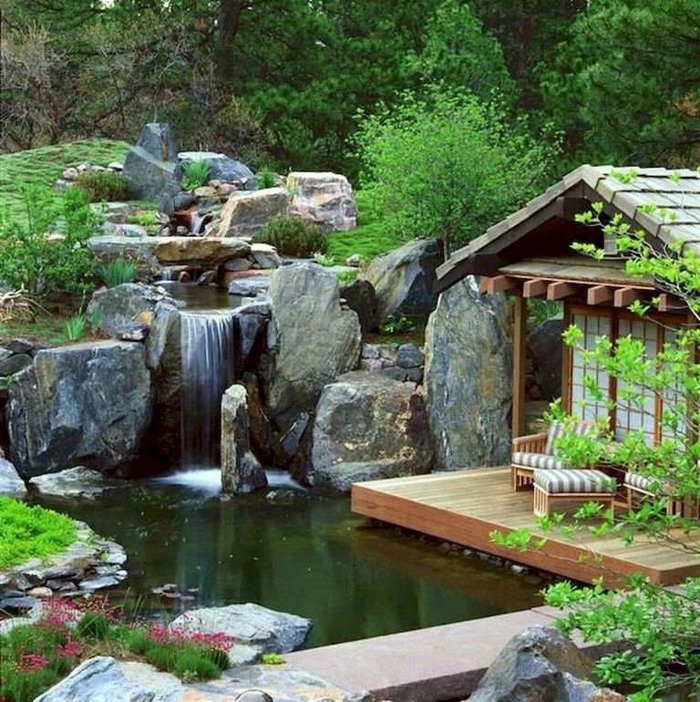 Japanese pond designs