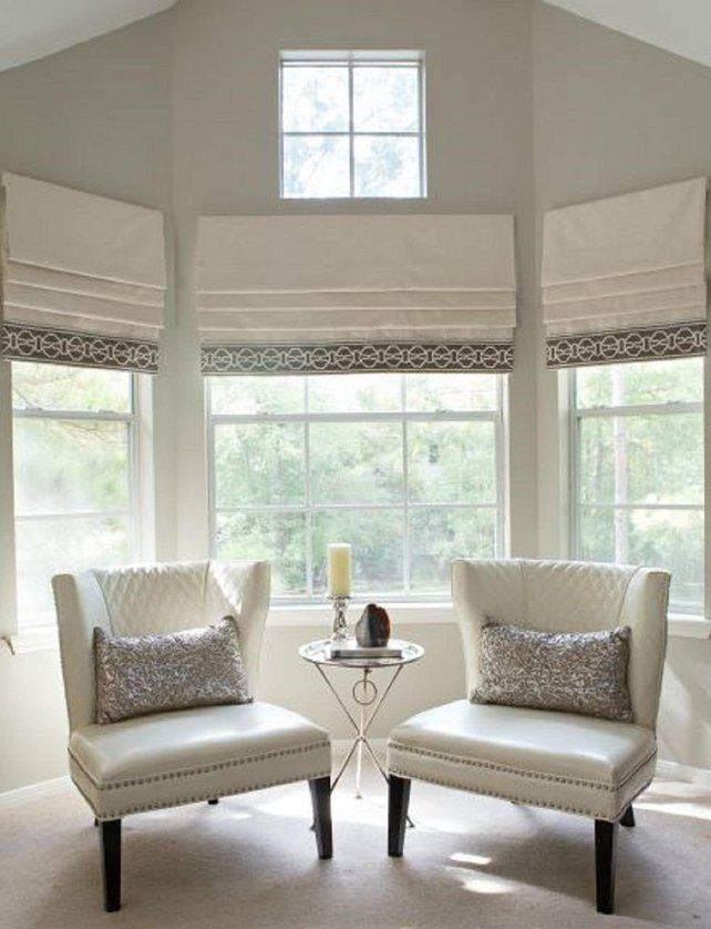 Valances for bay window