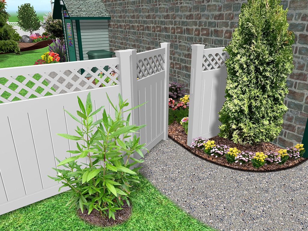 Colour for garden fences