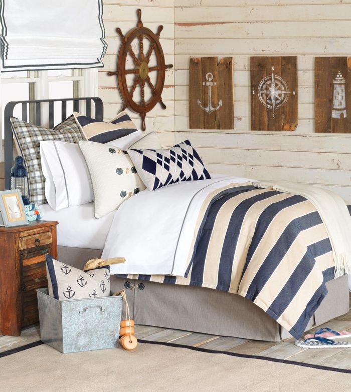 Nautical colors decorating