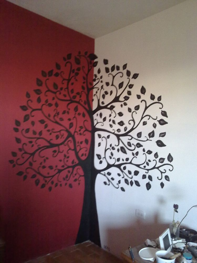 Wall painting designs for drawing room