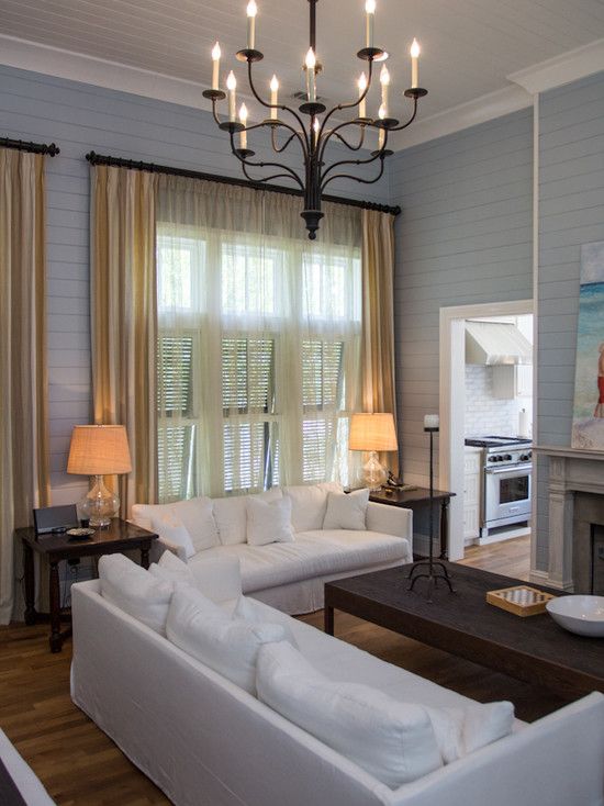 Window treatments for cottage style home