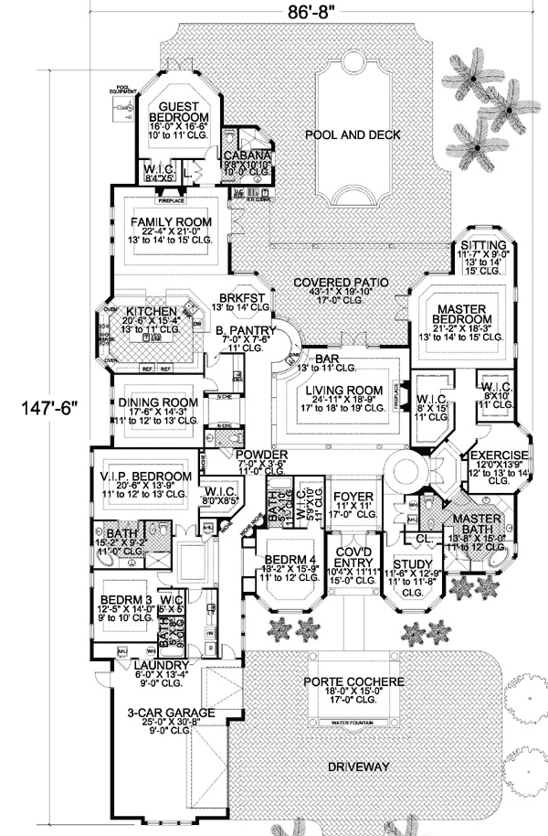 Driveway design plan