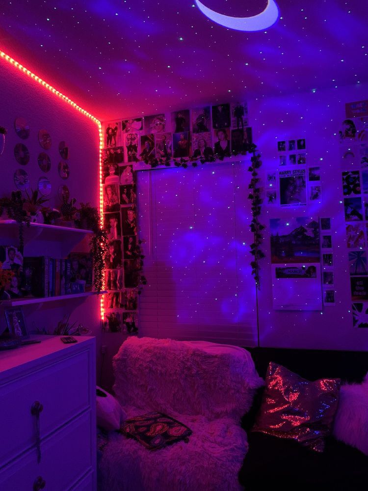 Led lights room idea