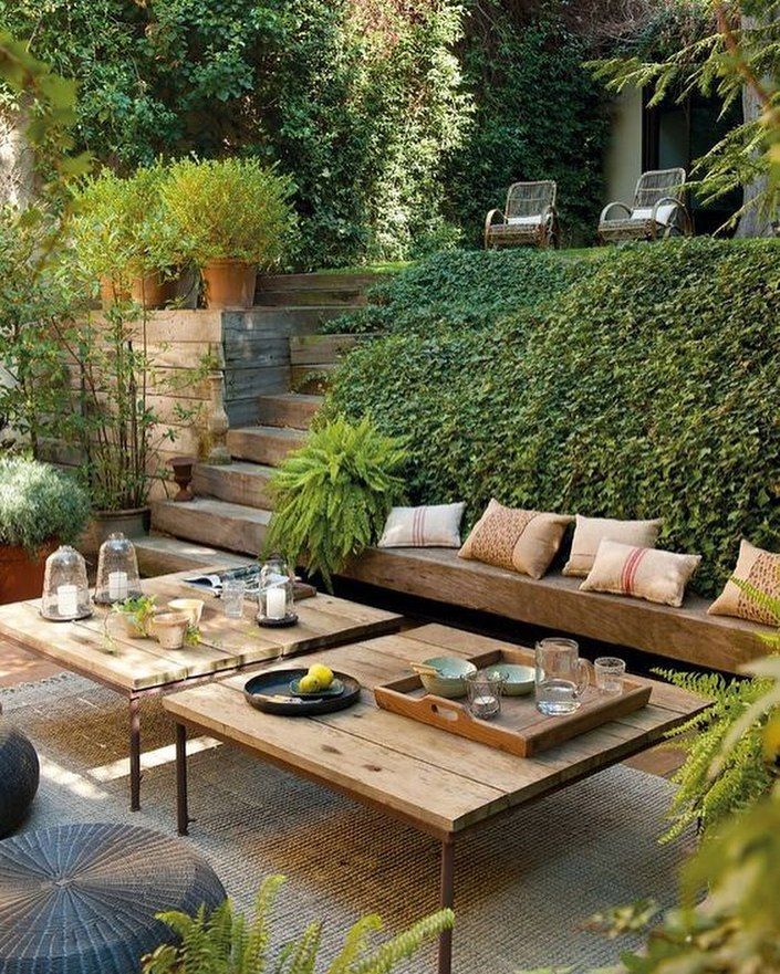 Natural backyard designs