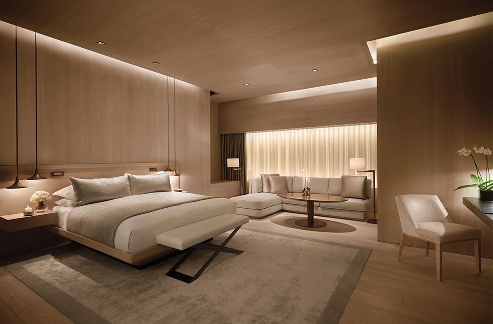 Luxury hotel room design