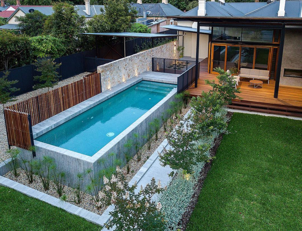 Ideas for backyard pool and landscaping