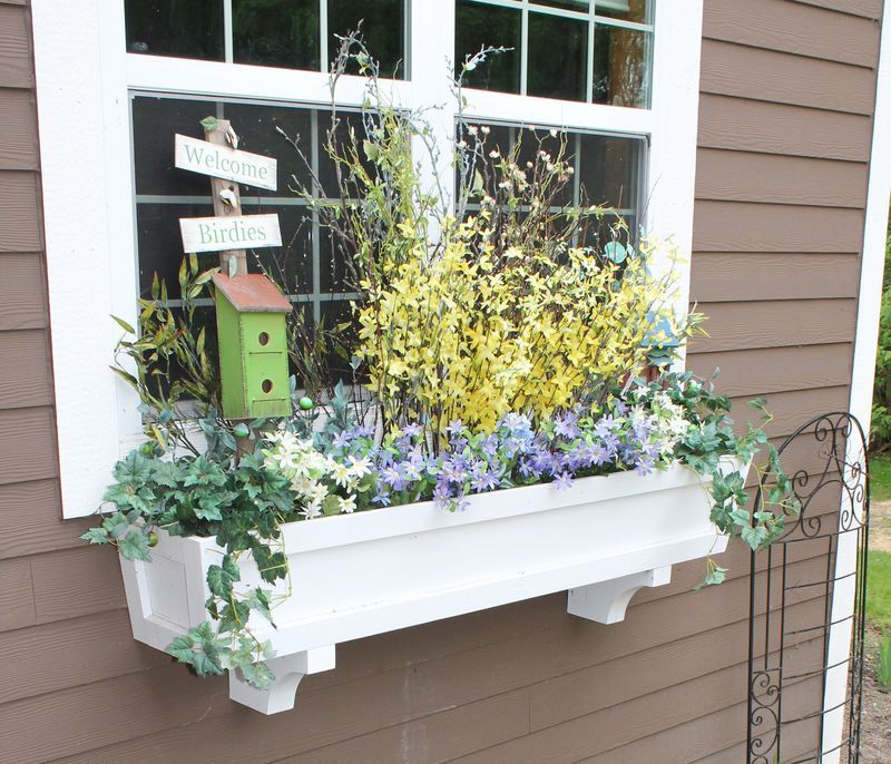 Herb window box ideas