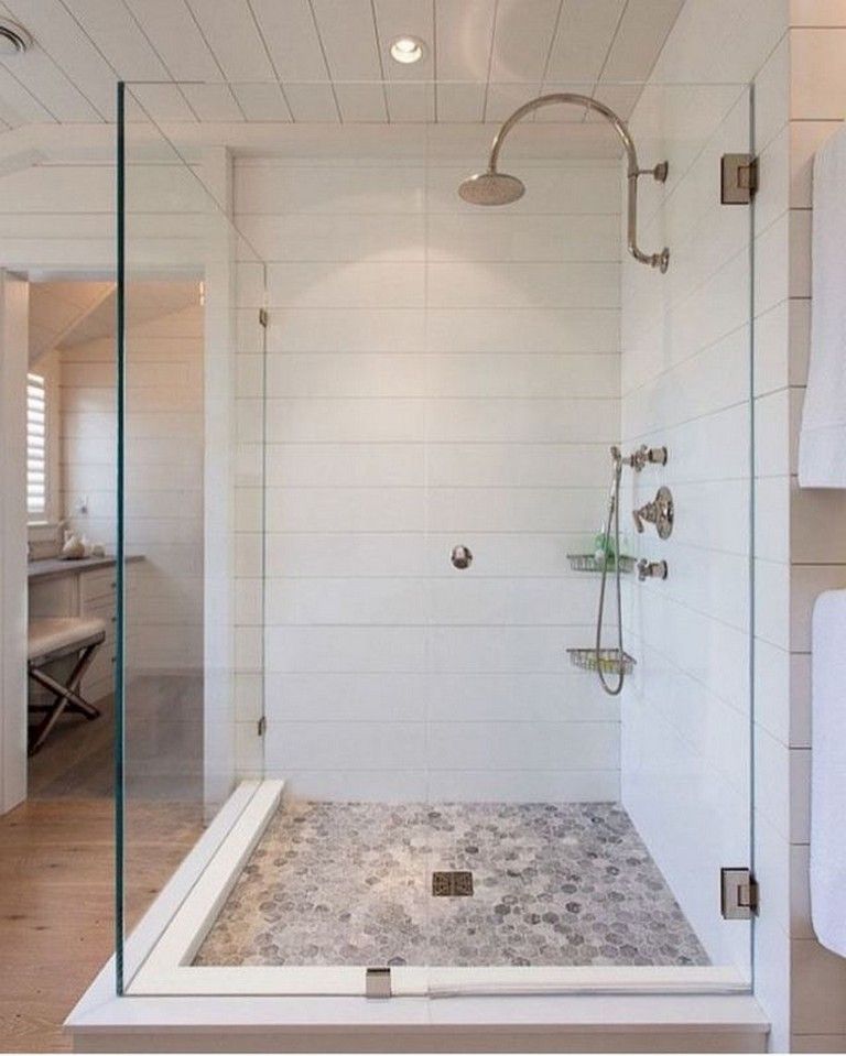 Tile small shower