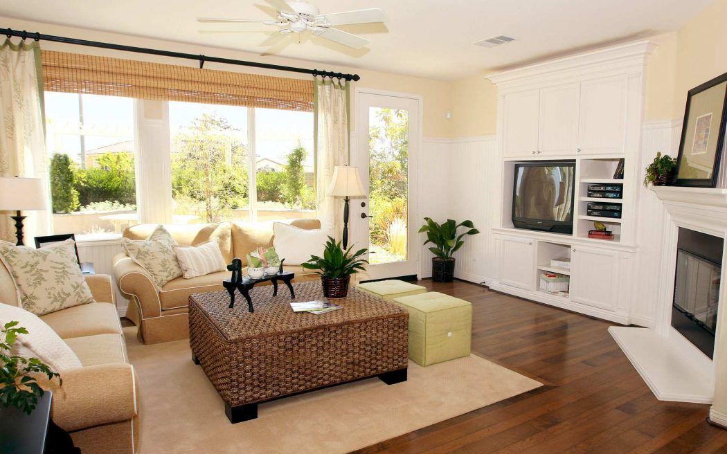 Rectangle living room ideas