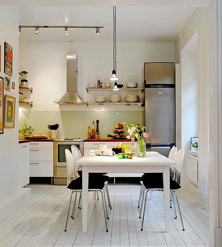 Clever small kitchen design
