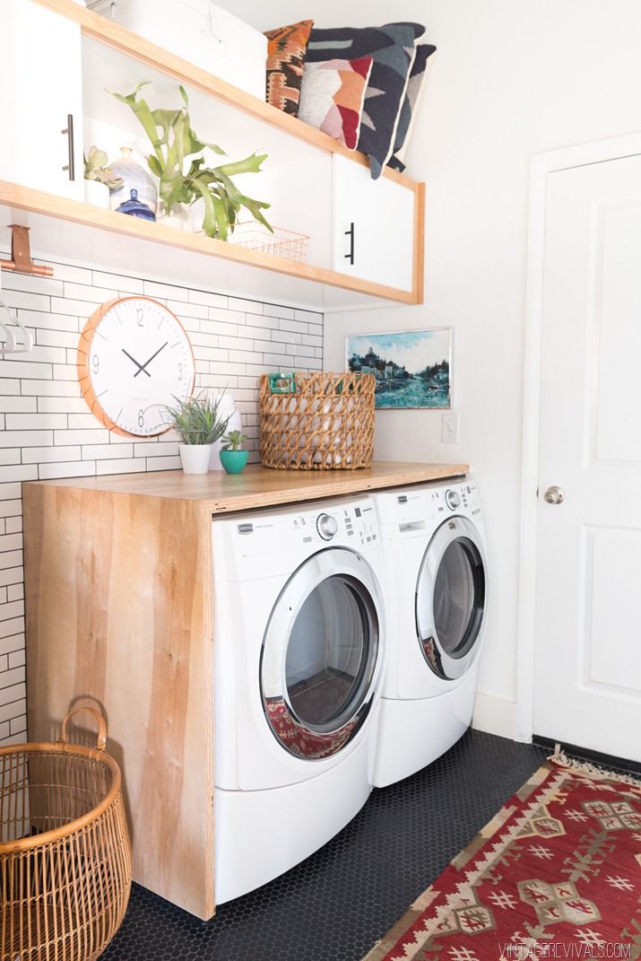 Small laundry room decor ideas