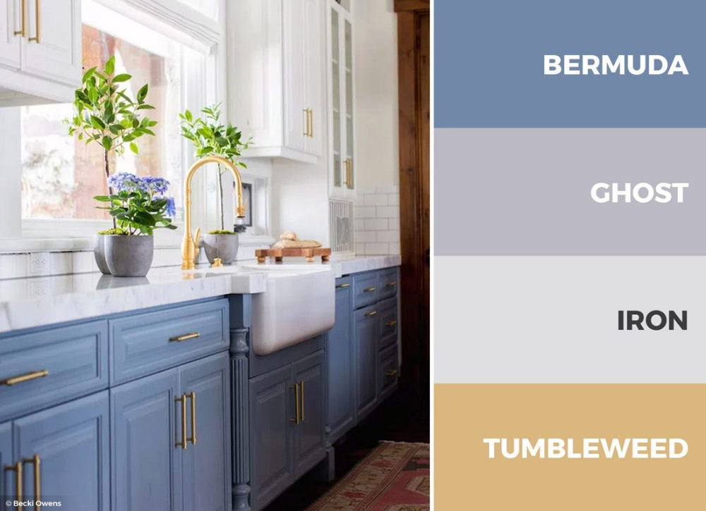 Best color combination for kitchens